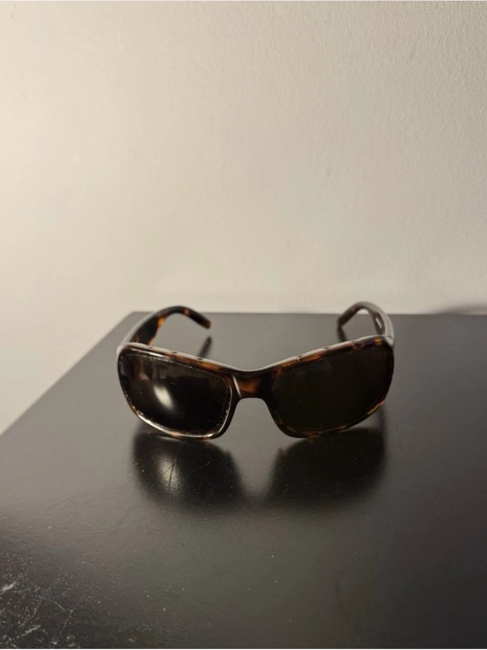 Native Eye ware Bombe Tortoiseshell Sunglasses Arm in Brown and Black